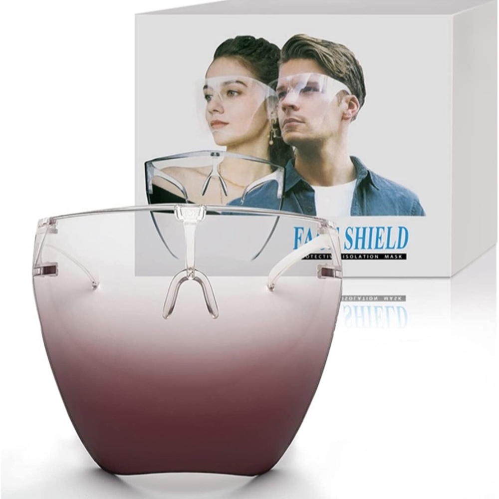 Unisex Visor Full Face Cover Sunglasses